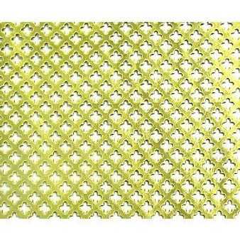 PERFORATED BRASS SHEET