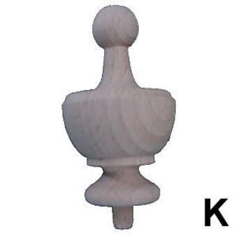 WOODEN FINIAL K