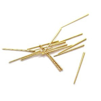 GAUGED BRASS CLOCK PINS SIZE 7