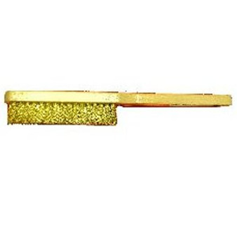 BRASS SCRATCH BRUSH 4 ROWS