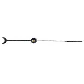 ANEROID POINTER HAND: Centre to tip: 65mm, overall length including tail: 102mm