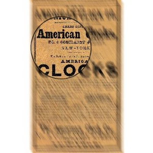 BACKBOARD LABEL AMERICAN NO. 1