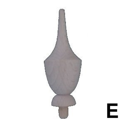 WOODEN FINIAL E