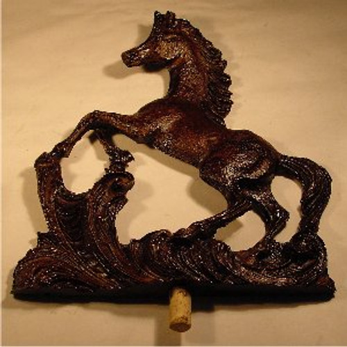 VIENNA REGULATOR HORSE: Left facing.