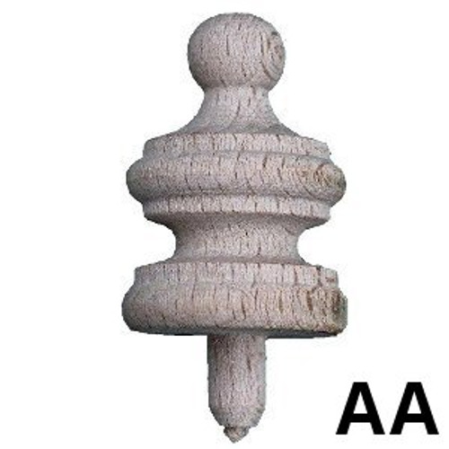 WOODEN FINIAL AA