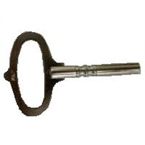 STANDARD CLOCK KEY NICKELLED 3.25mm