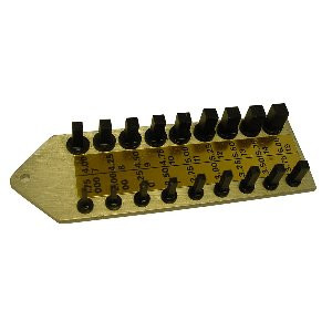 KEY SIZING GAUGE