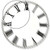 DIAL ON LARGE CARD STYLE RC 5inch ANTIQUE