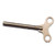 2.25MM LONG SHAFT CLOCK KEY BRASS