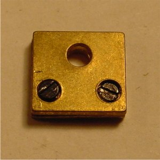 RECTANGULAR TOP BLOCK FOR 400 DAY CLOCKS. LARGE.