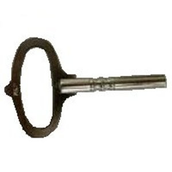 STANDARD CLOCK KEY NICKELLED 5.25mm