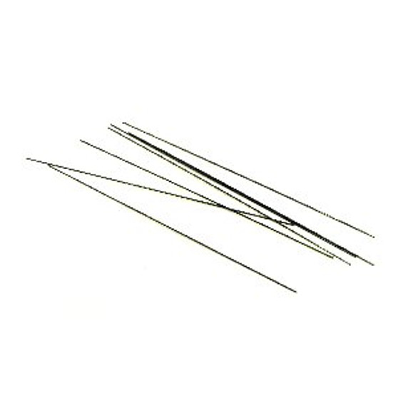PIVOT STEEL; 1.00mm. 10pcs (NO.60)