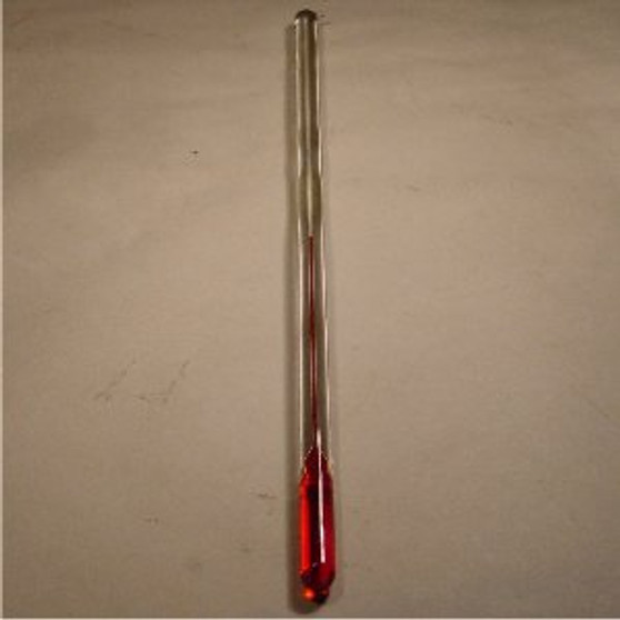 SPIRIT THERMOMETER, 240mm. (without scale)