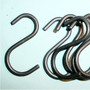 STEEL S HOOKS FOR WEIGHTS, BAG OF 6.