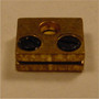 RECTANGULAR TOP BLOCK FOR 400 DAY CLOCKS. SMALL