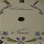 MORBIER DIAL, O/D 260mm, PRINT DIAMETER 220mm - WINCHELMANN VIENNE, FLOWERS    