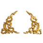 CAST BRASS ARCH SPANDRELS