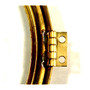 BRASS BEZEL FOR AMERICAN CLOCKS 5 1/8inch COMPLETE                             