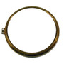 BRASS BEZEL FOR AMERICAN CLOCKS 4inch COMPLETE