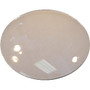 ROUND GLASS ROUGH-EDGE CONVEX 1 11/16inch
