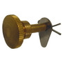 ROUND BRASS DOOR LATCH