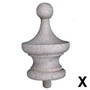 WOODEN FINIAL X