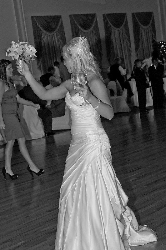 Wedding Superstitions & Traditions The Bouquet & Garter Toss Haydel