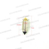 Carb Float for GSX1100G 13240-01D00 13250-44B00 Float Valve Carb Needle