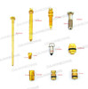 4X CARB REBUILD KIT 76 Goldwing 1000 GL1000 plus 1 Fuel Petcock Repair Kit