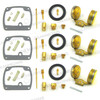 Deluxe CARBURETOR REPAIR REBUILD KIT S3 KH400 Carb Float