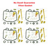 4 X 80-83 HONDA GL1100 Carb Carburetor Rebuild REPAIR Kit GL 1100