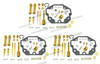 3 X CARBURETOR CARB REPAIR REBUILD KIT KAWASAKI KZ1300 Z1300 Voyager (1979-1982)