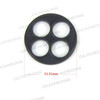 3 pcs Fuel/Gas Petcock Repair gasket 4 holes for CBR1000F, 1987-1988 CBR 1000F