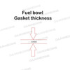 Deluxe Carburetor Carb Rebuild Repair Kit for RZ350 84-85 