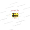 Replica Honda Keihin Press Fit Secondary Main Jet #115  99202-601-1150 Replica Honda Keihin Press Fit Secondary Main Jet #115  99202-601-1150