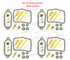 4X CB400F CB 400F Four Deluxe Carburetor Repair Rebuild Kits replace KH-1213NR