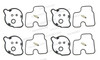 4X Carburetor Carb Repair Rebuild Kit Honda CBR900RR CBR1000F CBR1100XX