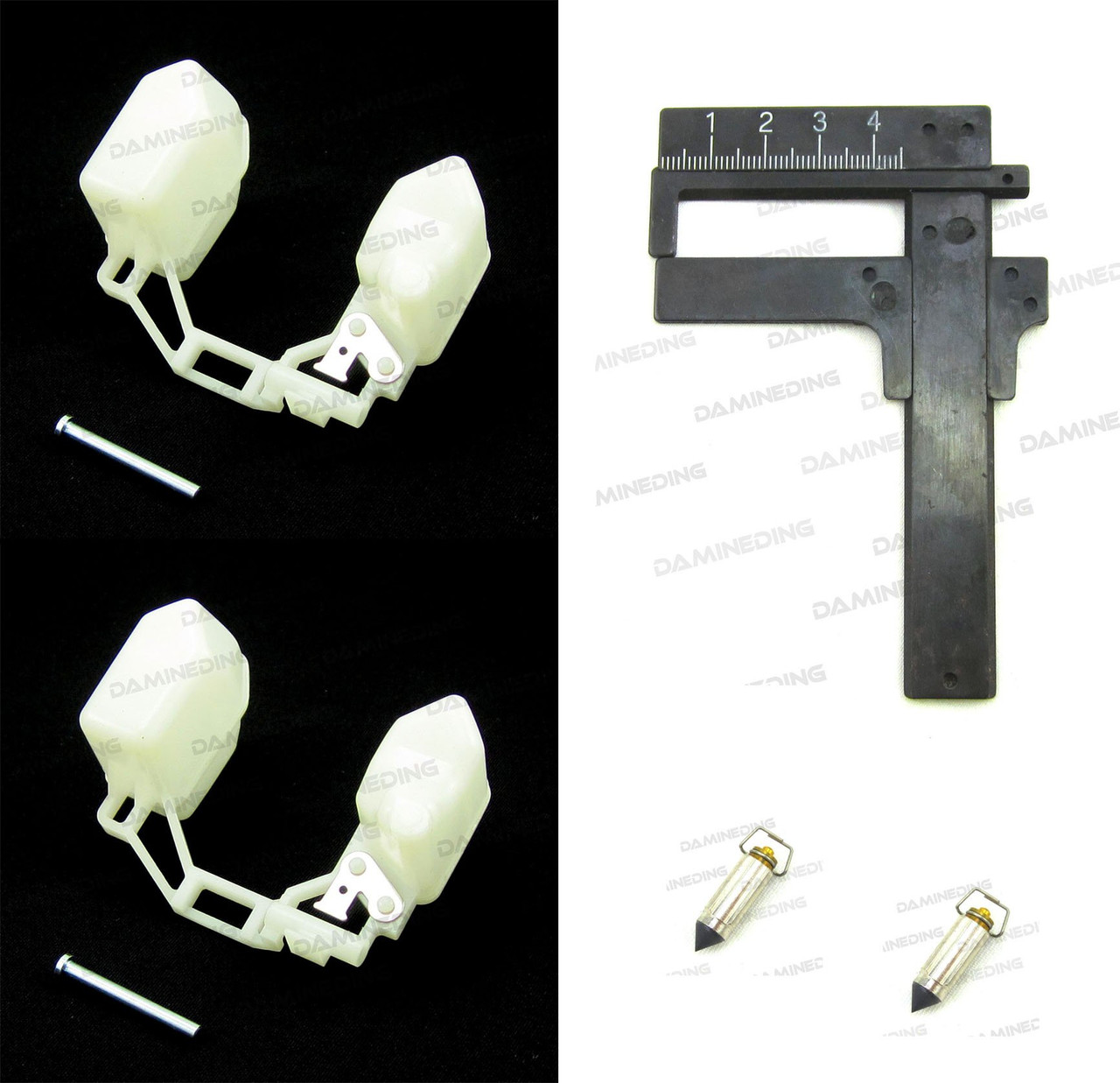 2 Carburetor Float valve for 3GM1498500 FZR 750 1000 TDM850 Float