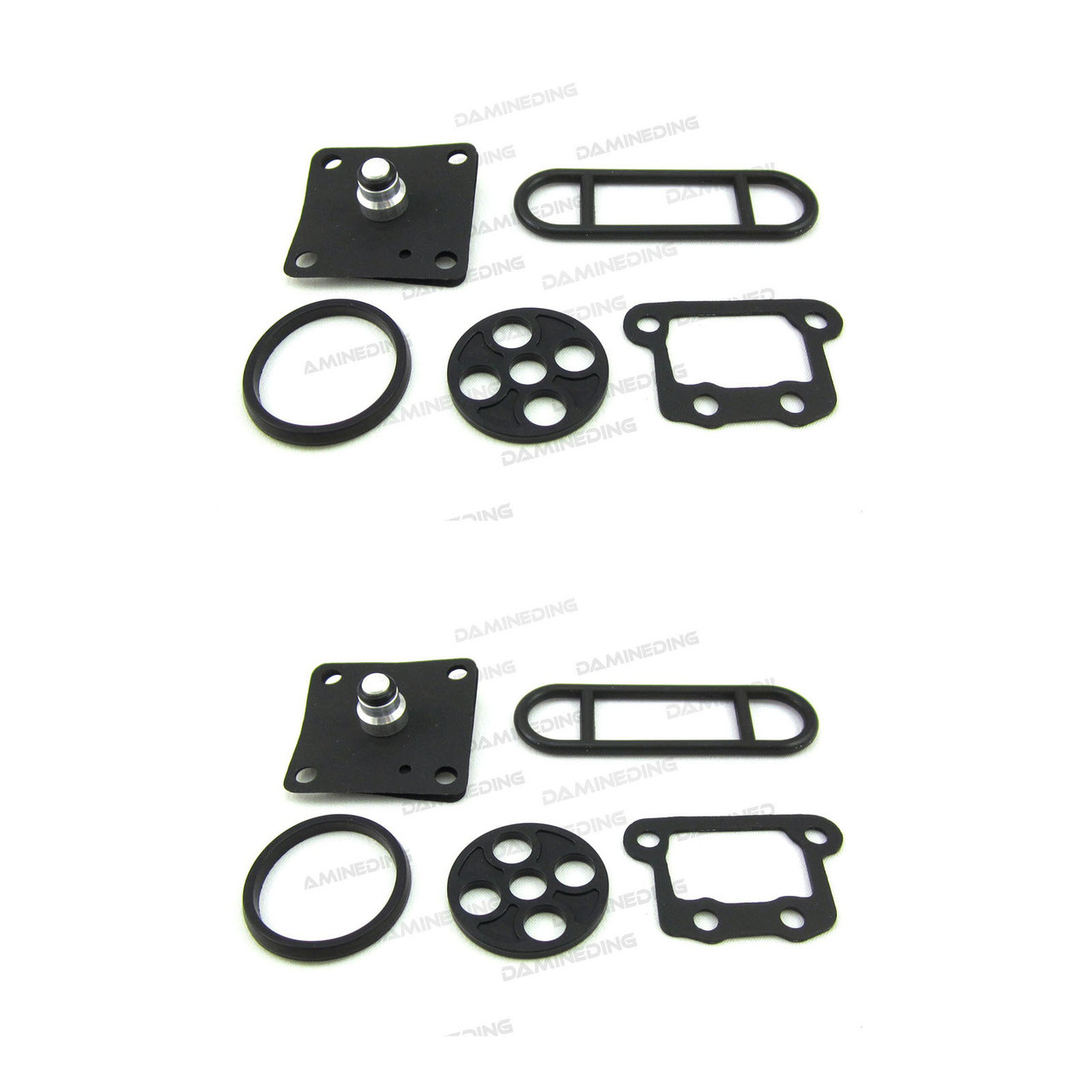 パーツ pekko 2 sets of Yamaha Petcock Rebuild Repair Kit Valve Fuel Gas Petrol