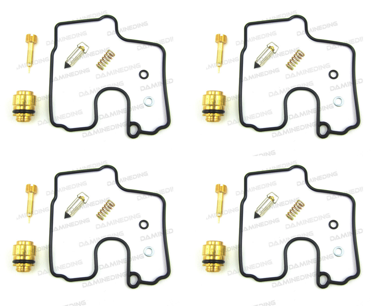 4X Carburetor Carb Rebuild Repair Kit NEW Yamaha YZF-R1 1998-2001 ...