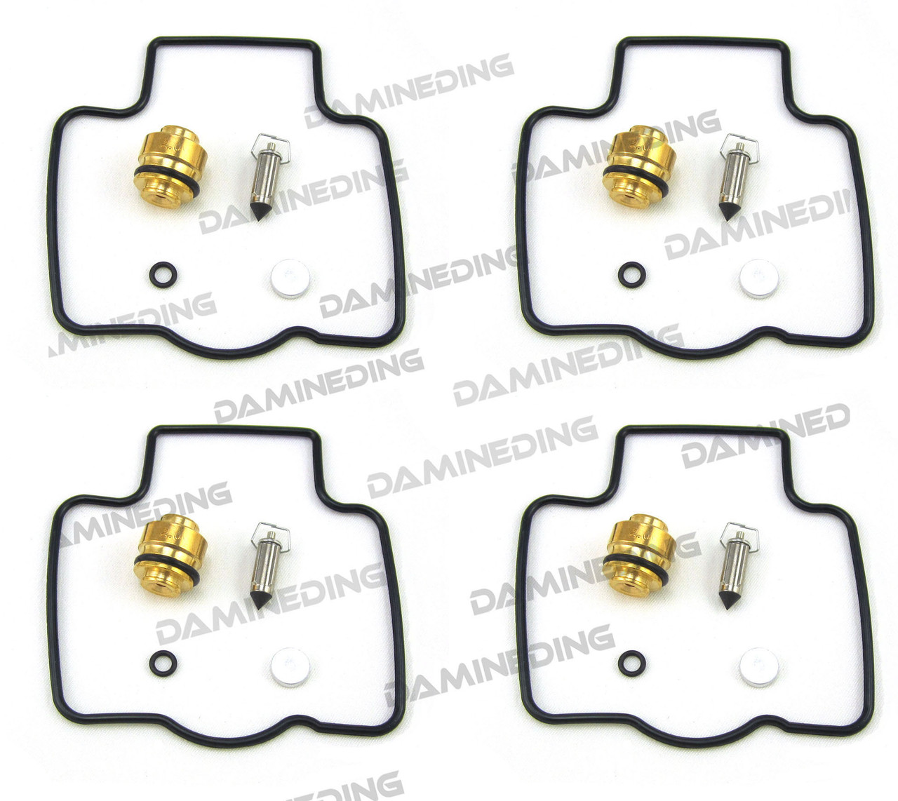 4x Carburetor Carb Rebuild Repair Kits KAWASAKI ZX-6R ZX600F 95-97