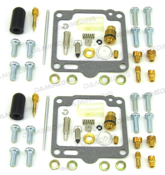 2X 88-99 XV1100 96-97 XV1100S Special Carburetor Rebuild Kit for 18-2596 2X 88-99 XV1100 96-97 XV1100S Special Carburetor Rebuild Kit for 18-2596