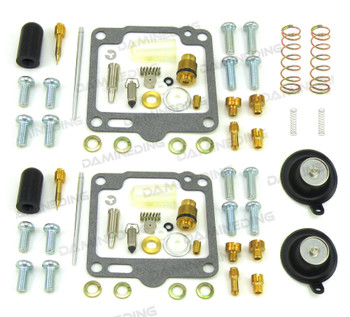 2X Deluxe 88-99 XV1100 96-97 XV1100S Carb Rebuild Kit air cut off valve 2X Deluxe 88-99 XV1100 96-97 XV1100S Carb Rebuild Kit air cut off valve