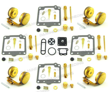 4X Ultimate  CARB REBUILD KIT 78-79  XS1100 plus 1 Fuel Petcock and float