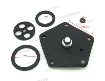 手入れ用具 moco 1969-76 kawasaki h1 h2 kh500 fuel gas PETCOCK REBUILD REPAIR KIT
