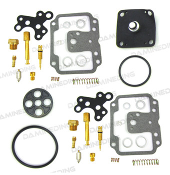 2x Carburetor Carb Rebuild Kit 79 XS650 plus 1 Fuel Petcock Repair Kit