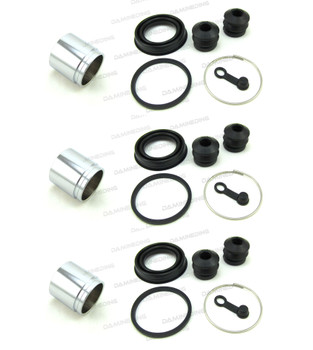 3 X 80-81 CB900C GL1100 Front/Rear Brake Caliper Piston Kit/ Caliper Rebuild Kit 3 X 80-81 CB900C GL1100 Front/Rear Brake Caliper Piston Kit/ Caliper Rebuild Kit