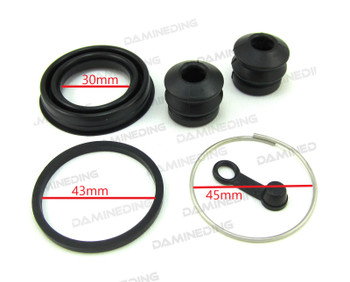 3 X 80-81 CB900C GL1100 Front/Rear Brake Caliper Piston Kit/ Caliper Rebuild Kit 3 X 80-81 CB900C GL1100 Front/Rear Brake Caliper Piston Kit/ Caliper Rebuild Kit