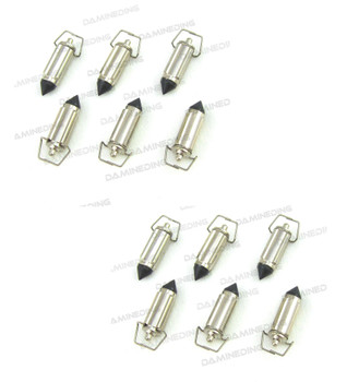 12 X Carburetor Carb Float Needle CB750 YZF600 CBX EX500 ZX600 VF500 12 X Carburetor Carb Float Needle CB750 YZF600 CBX EX500 ZX600 VF500