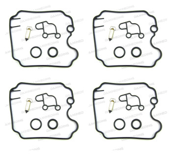 4X Carburetor Carb Rebuild Repair Kit 89-99  NEW FZR 600 FZR600 FZR-600 4X Carburetor Carb Rebuild Repair Kit 89-99  NEW FZR 600 FZR600 FZR-600